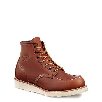 Red Wing Férfi Traction Tred 6-inch Soft Toe Munkavédelmi Bakancs Barna